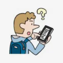 外国人のイラスト